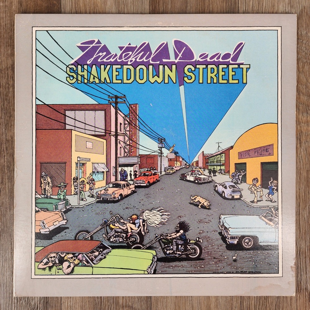 Grateful Dead Shakedown Street Vinyl LP 1978 Arista AB 4198 Classic Rock Record